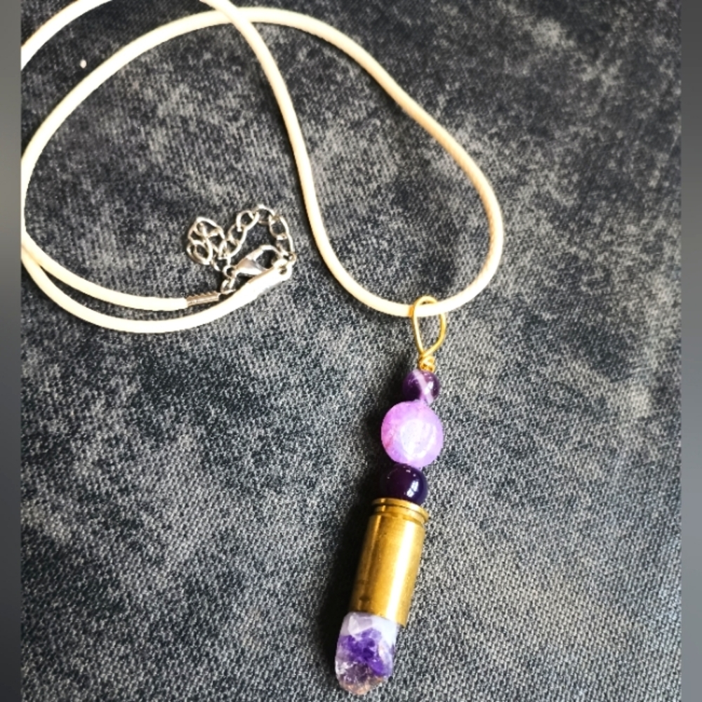 Bullet casing Necklace